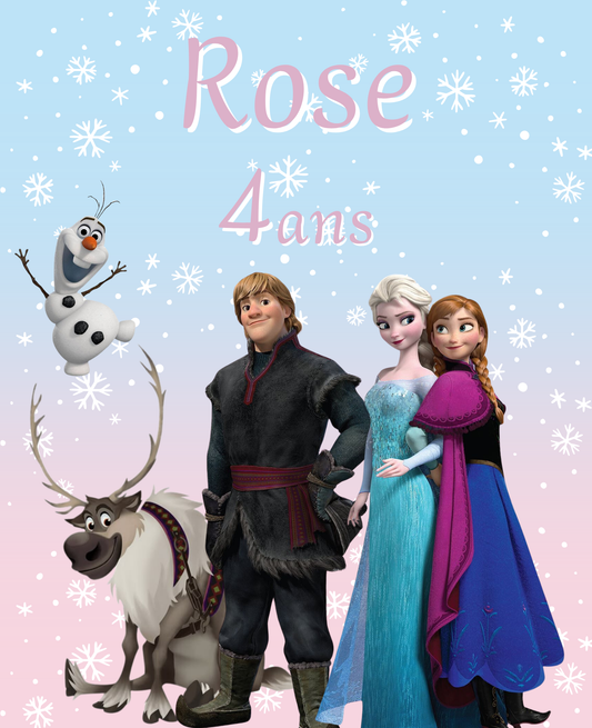 Reine des Neige - Pastel