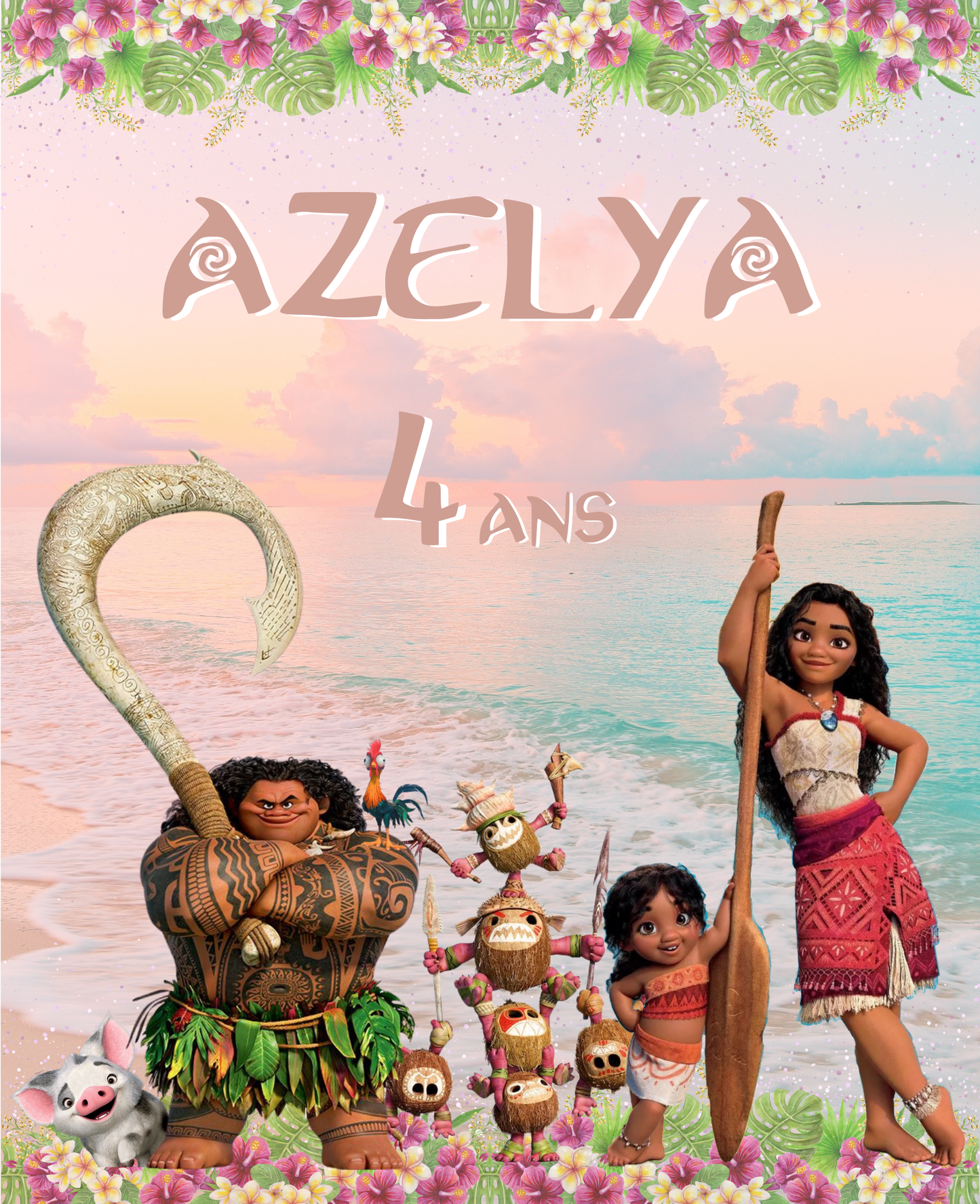 Vaiana Film 2 - Pastel