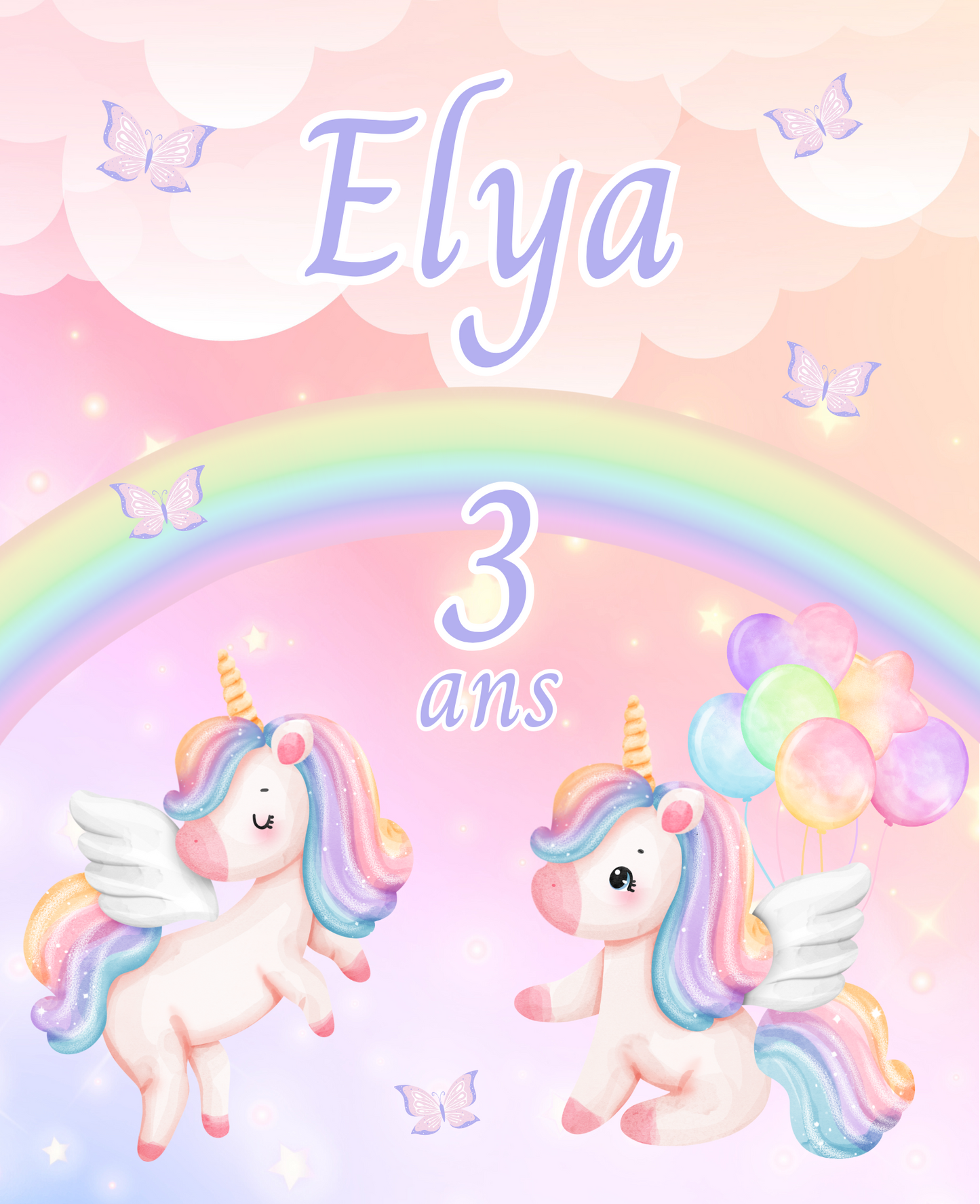 Licorne Pastel