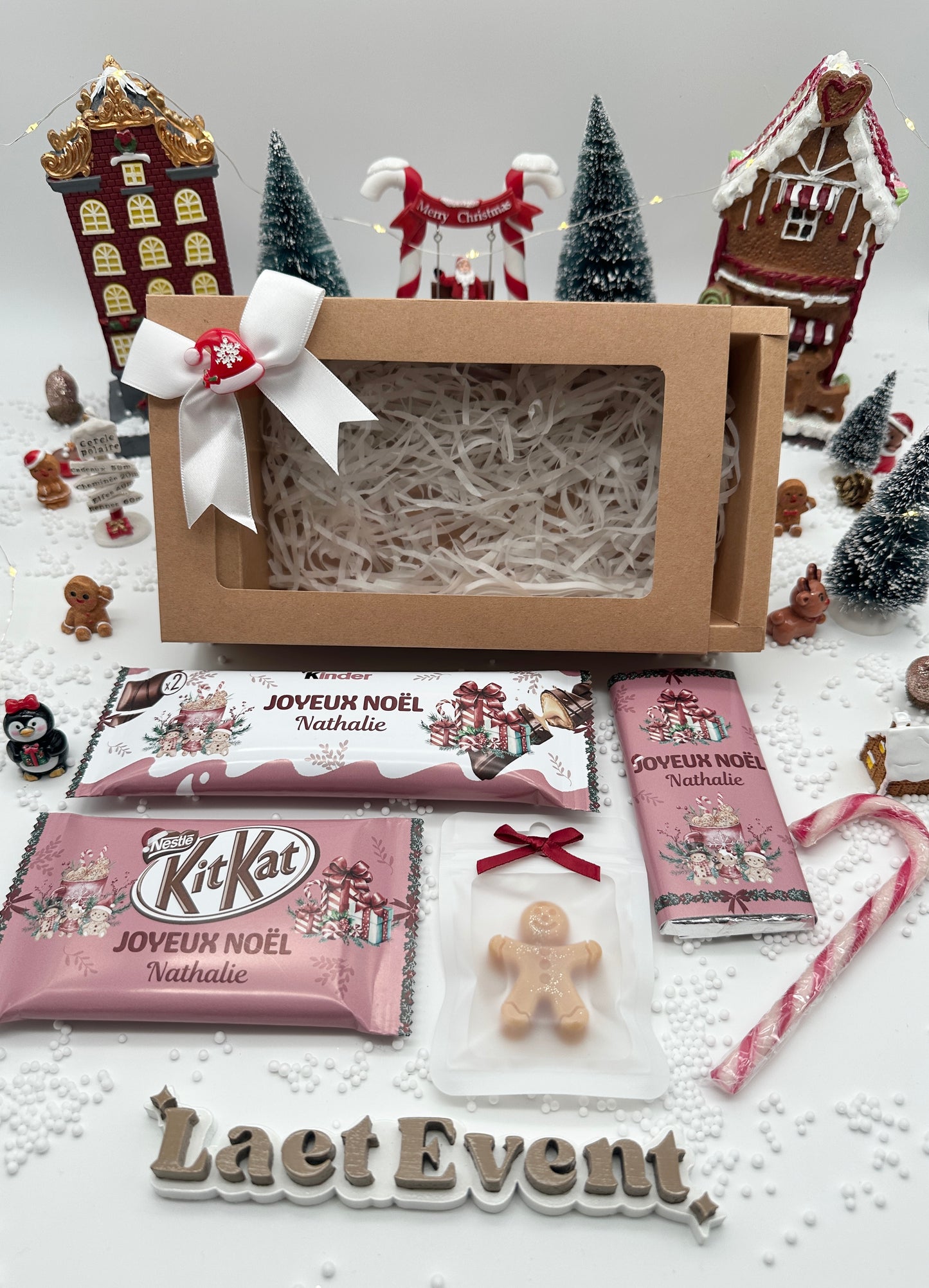 Trésors de Douceurs - Éclats Bordeaux de Noël