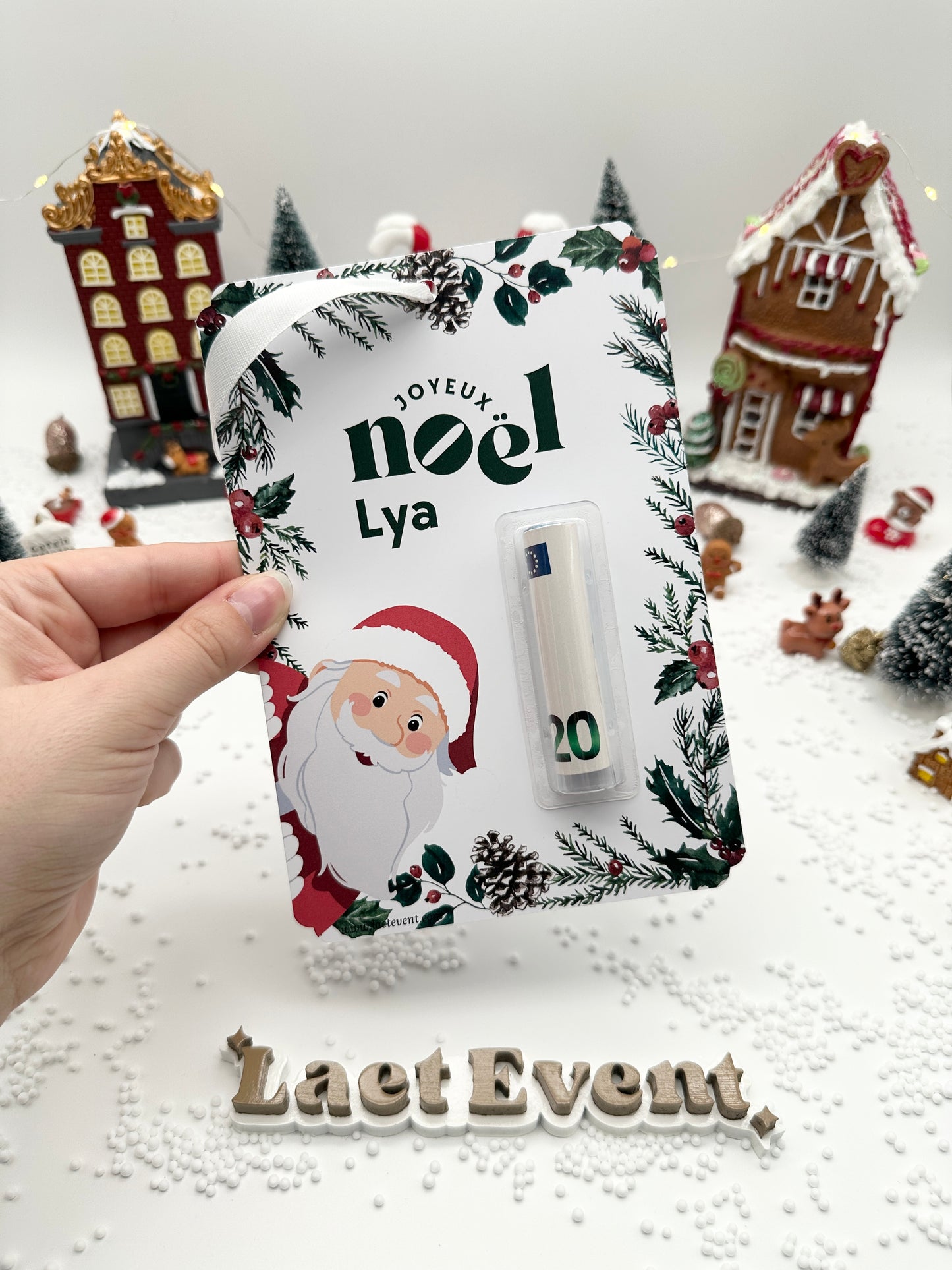 Carte Billet - Houx d’Hiver