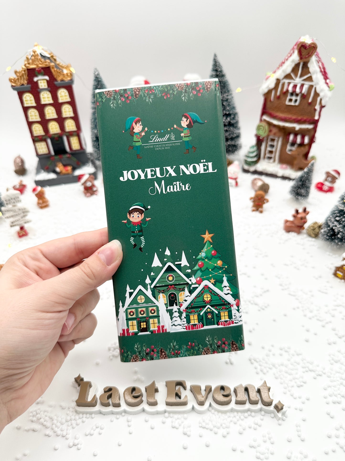 Tablette de Chocolat au Lait - Le Village des Lutins