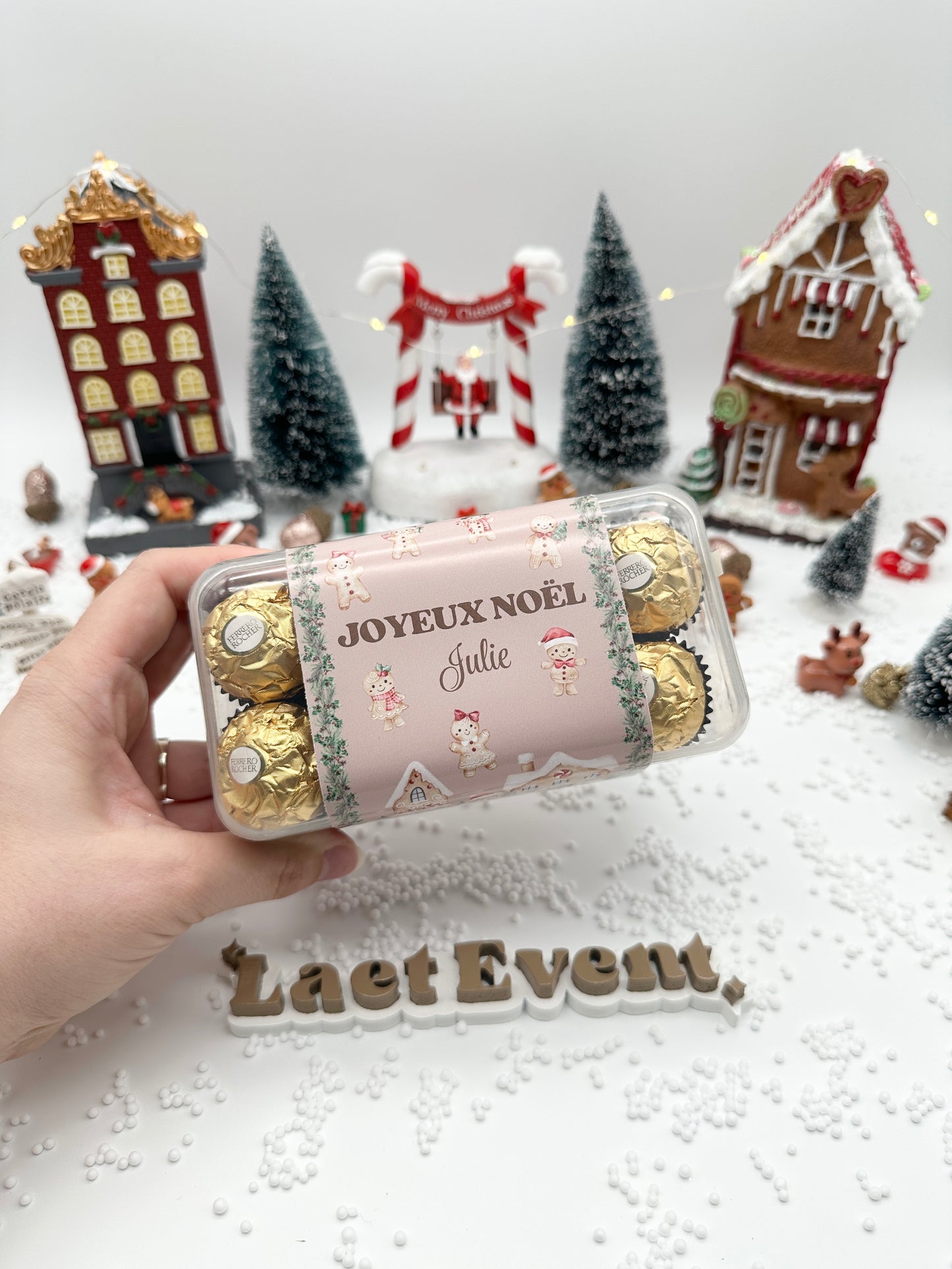 Boîte de Ferrero Rocher x16 - Petits Biscuits de Noël