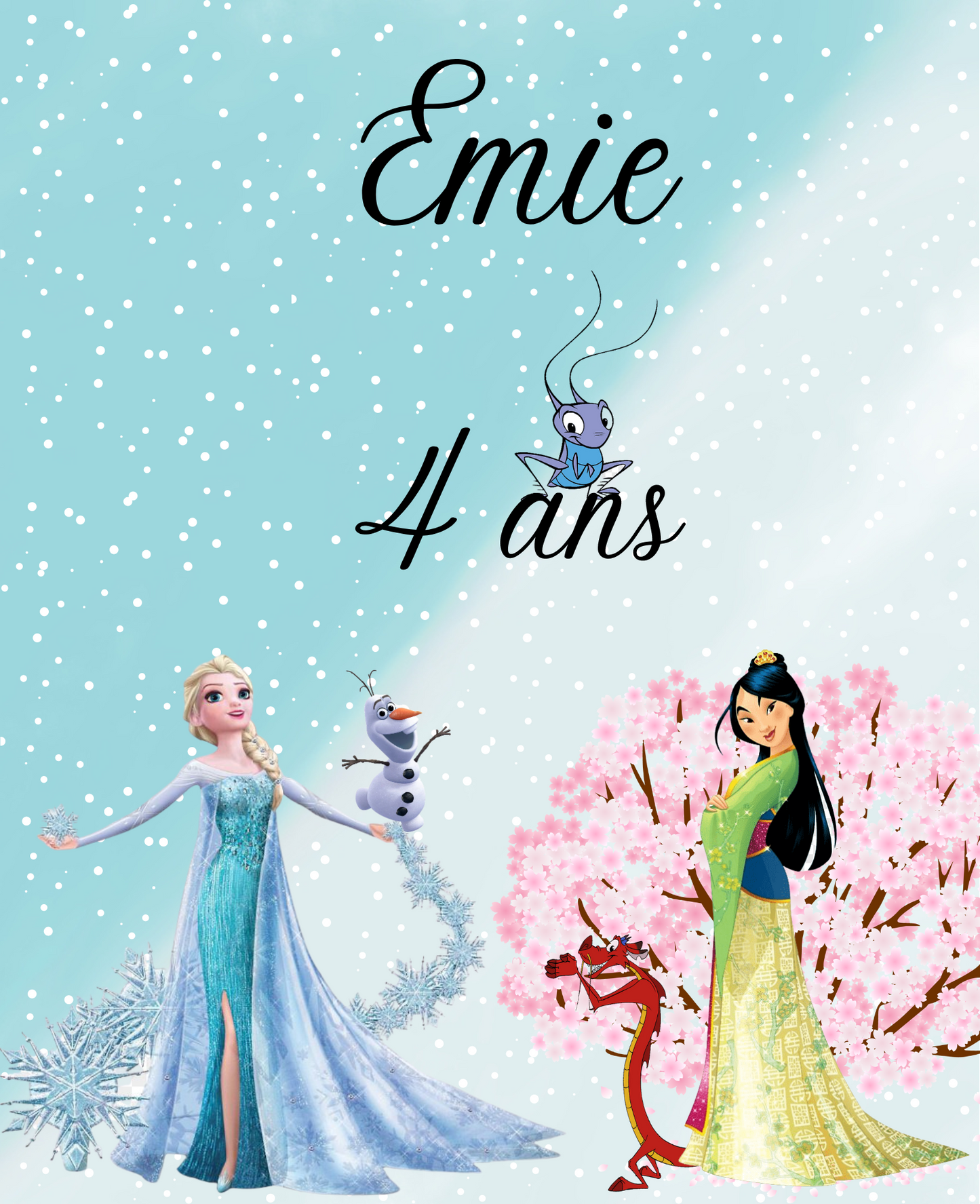 Reine des Neiges & Mulan