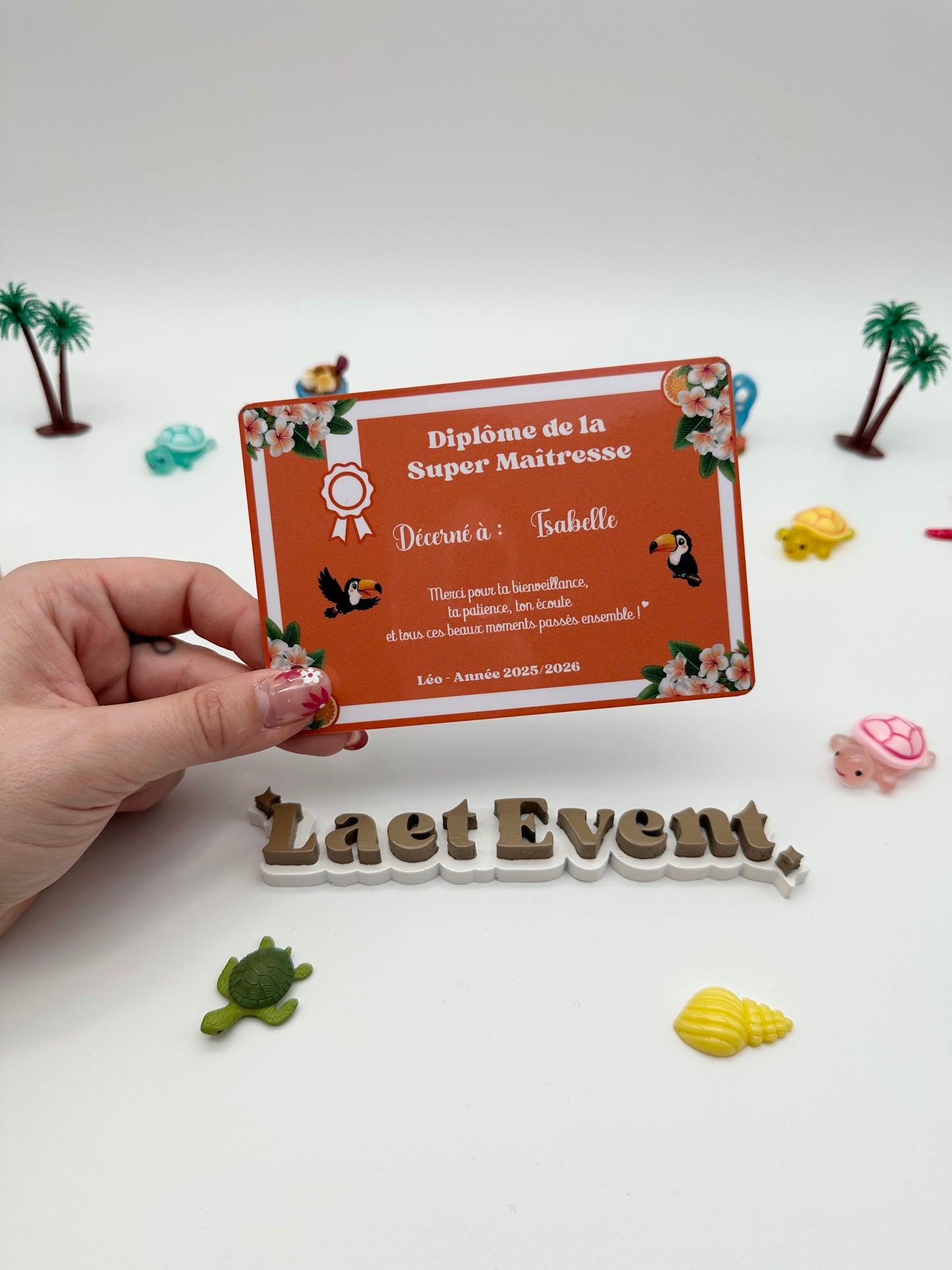 Diplôme de la "Super Personne" - Évasion Tropicale