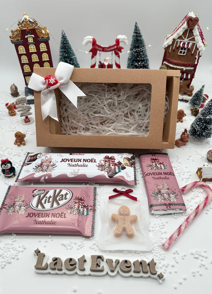 Trésors de Douceurs - Éclats Bordeaux de Noël