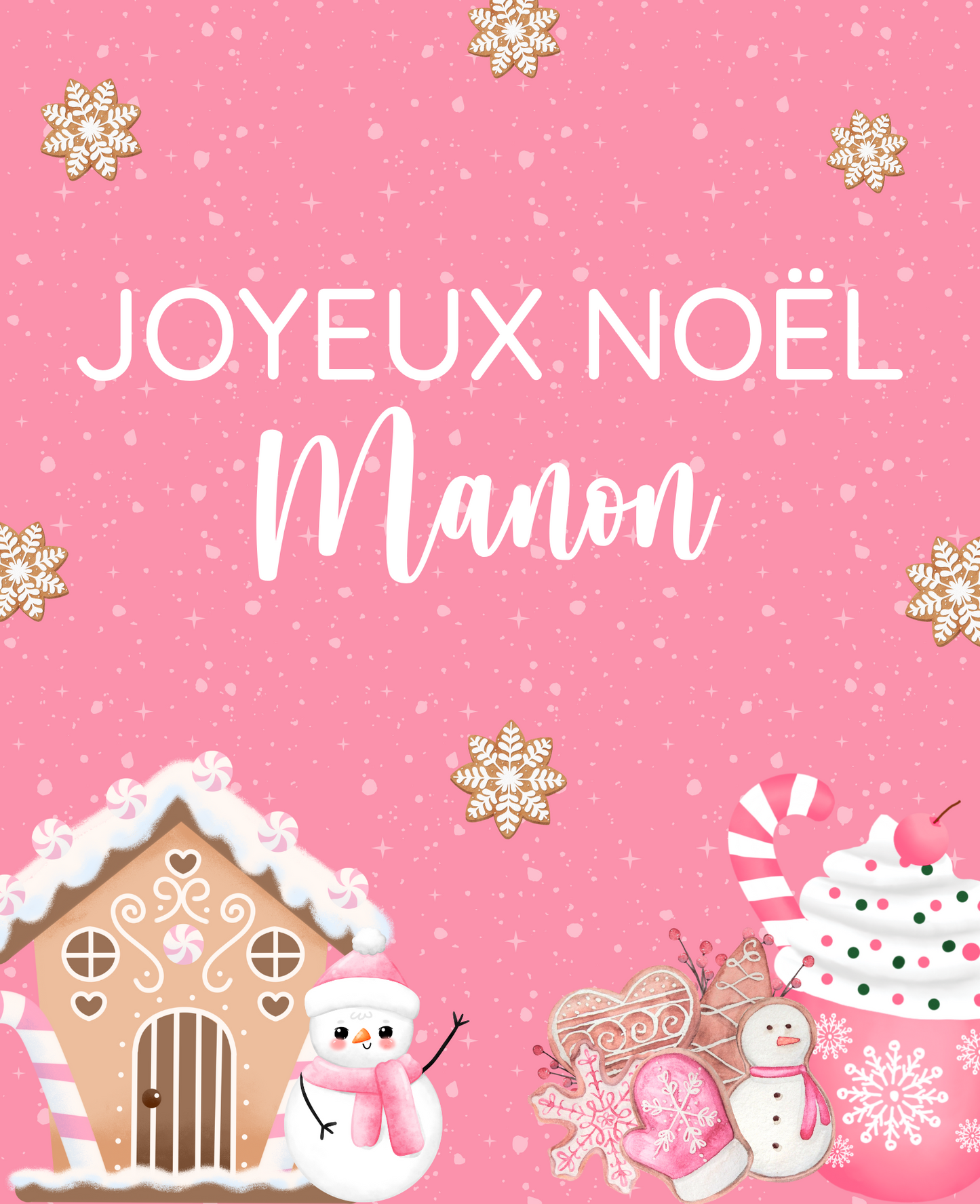 Noël - Maison Rose des Douceurs